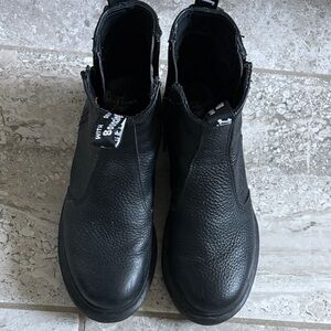 Dr. Martens Black Leather Chelsea Boot